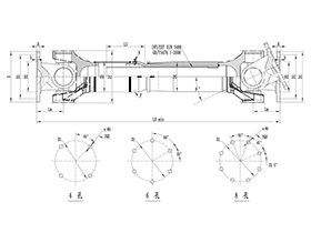 ROWS-BH Cardan Shaft